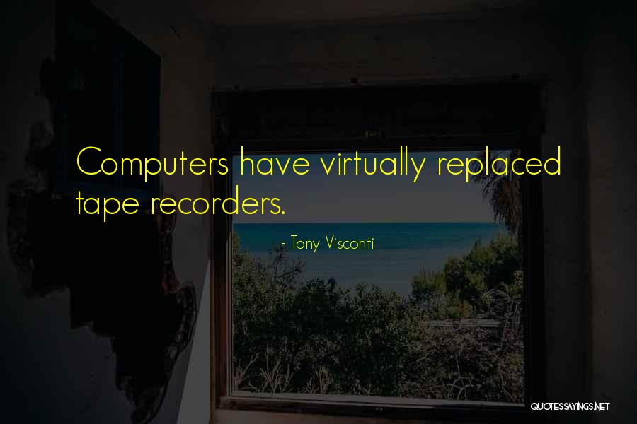Chrisanthi White Quotes By Tony Visconti Chrisanthi White Quotes By Tony Visconti