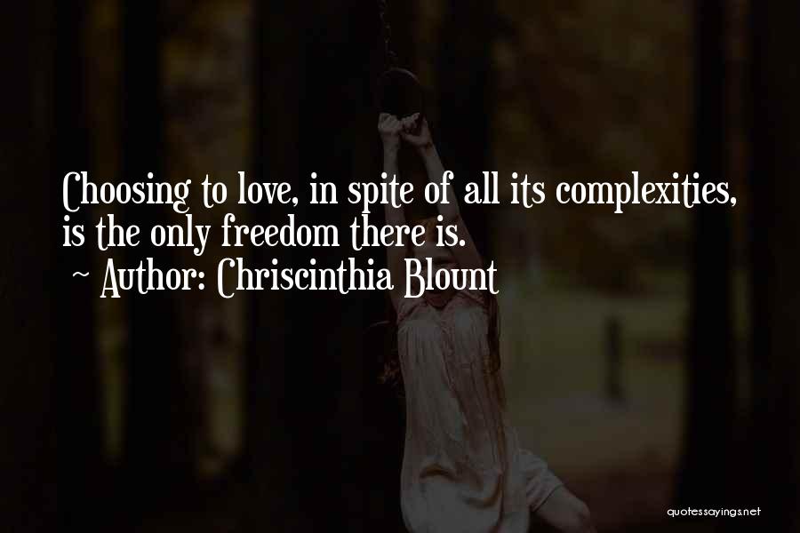 Chriscinthia Blount Quotes 737191