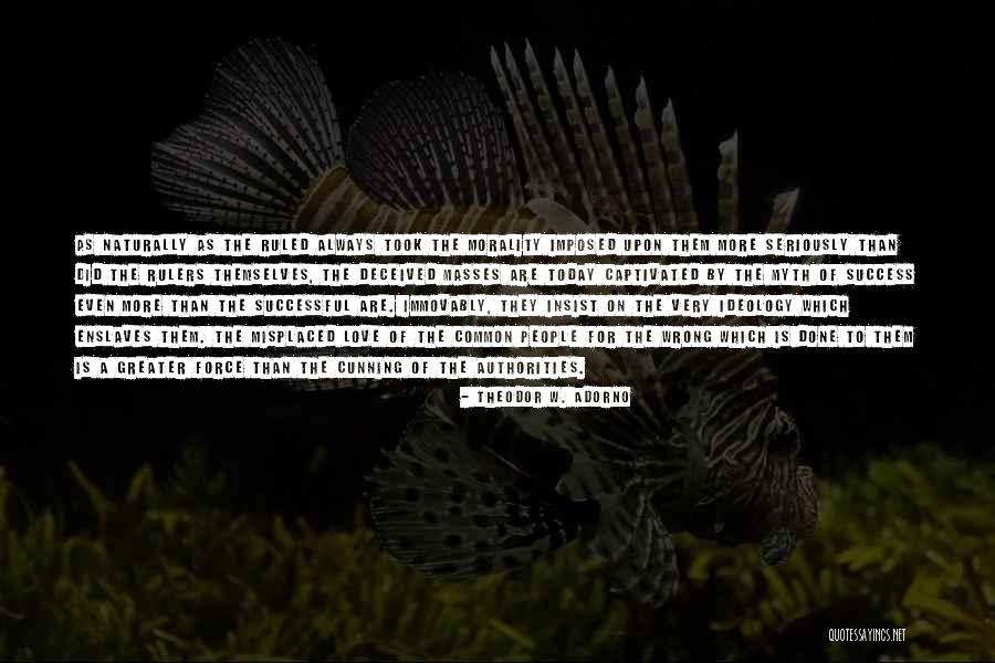 Chrissa American Quotes By Theodor W. Adorno Chrissa American Quotes By Theodor W. Adorno