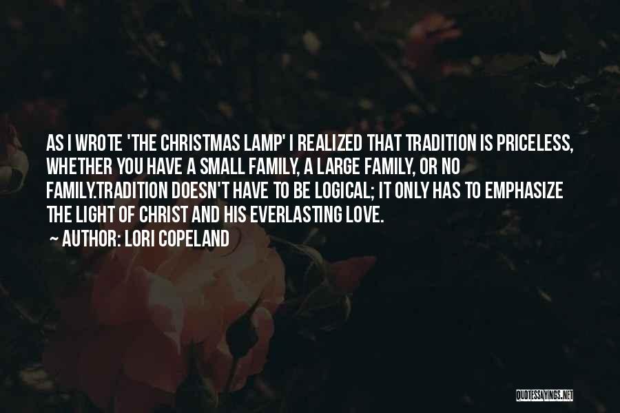 Christ And Christmas Quotes By Lori Copeland