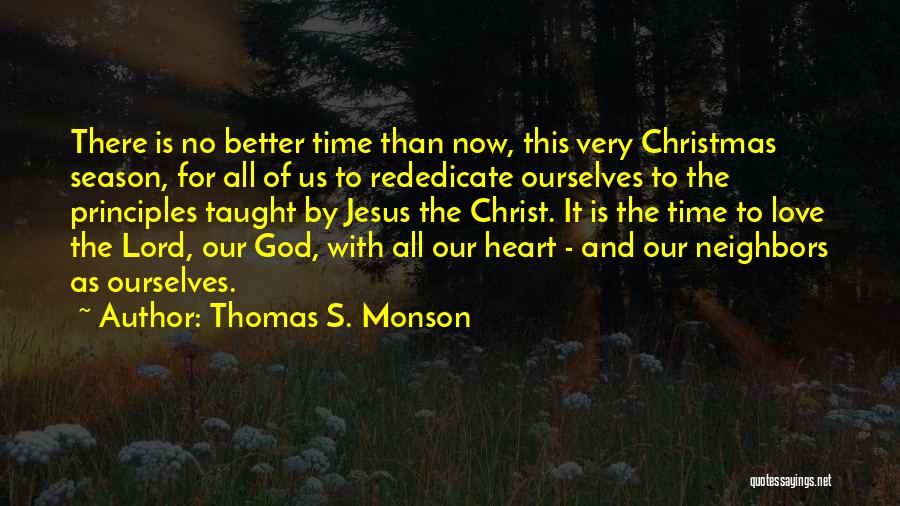 Christ And Christmas Quotes By Thomas S. Monson