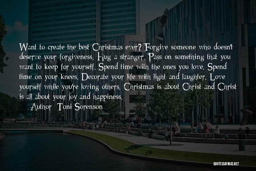 Christ And Christmas Quotes By Toni Sorenson