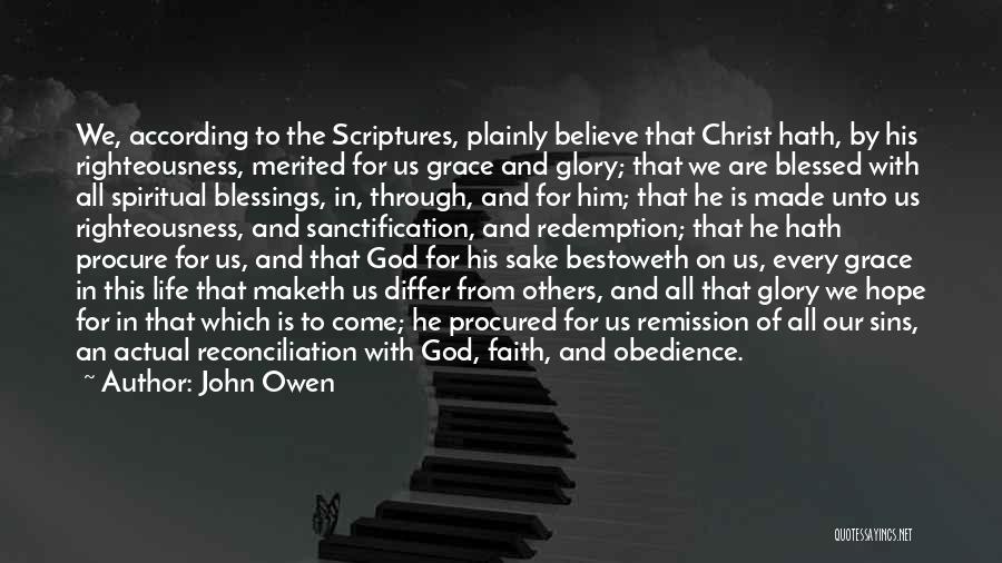Christ And The Cross Quotes By John Owen