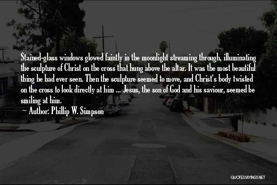 Christ And The Cross Quotes By Phillip W. Simpson