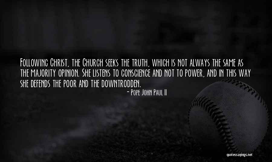 Christ And The Poor Quotes By Pope John Paul II Christ And The Poor Quotes By Pope John Paul II