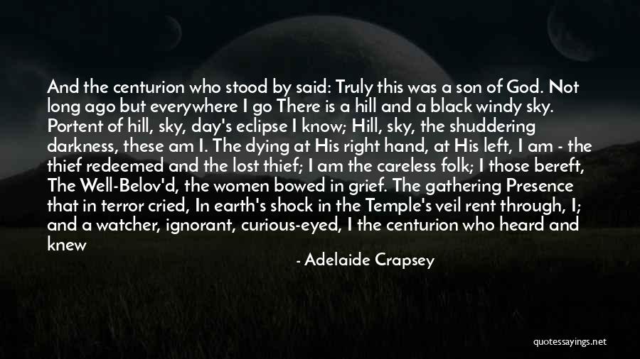 Christ Dying For Us Quotes By Adelaide Crapsey Christ Dying For Us Quotes By Adelaide Crapsey