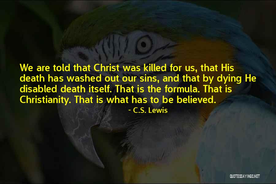 Christ Dying For Us Quotes By C.S. Lewis Christ Dying For Us Quotes By C.S. Lewis