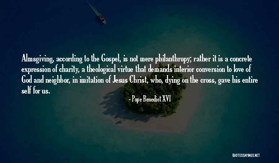 Christ Dying For Us Quotes By Pope Benedict XVI Christ Dying For Us Quotes By Pope Benedict XVI