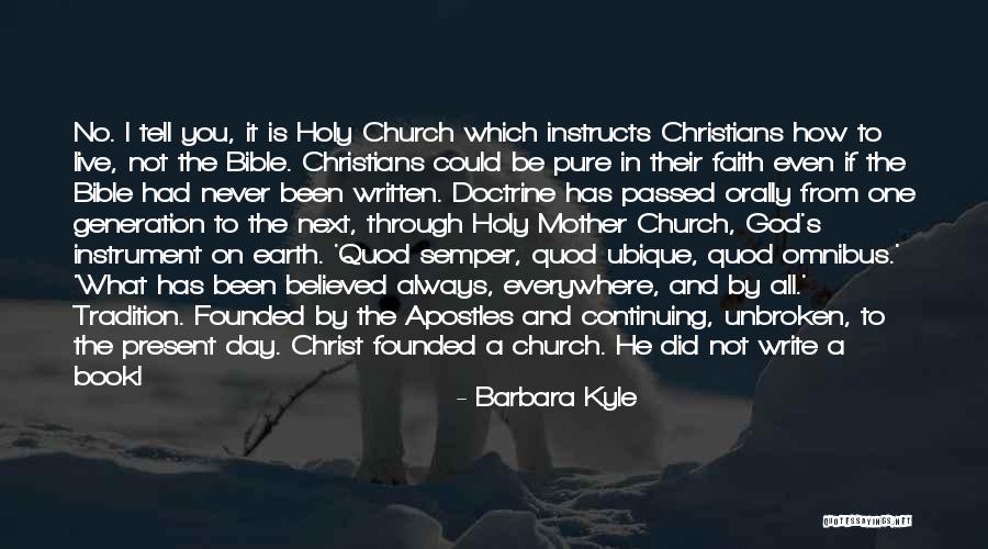 Christ From The Bible Quotes By Barbara Kyle