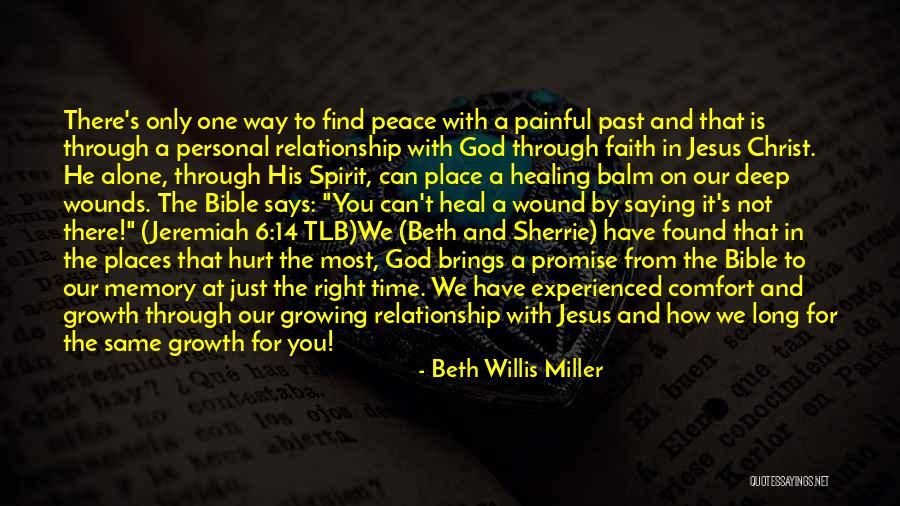 Christ From The Bible Quotes By Beth Willis Miller