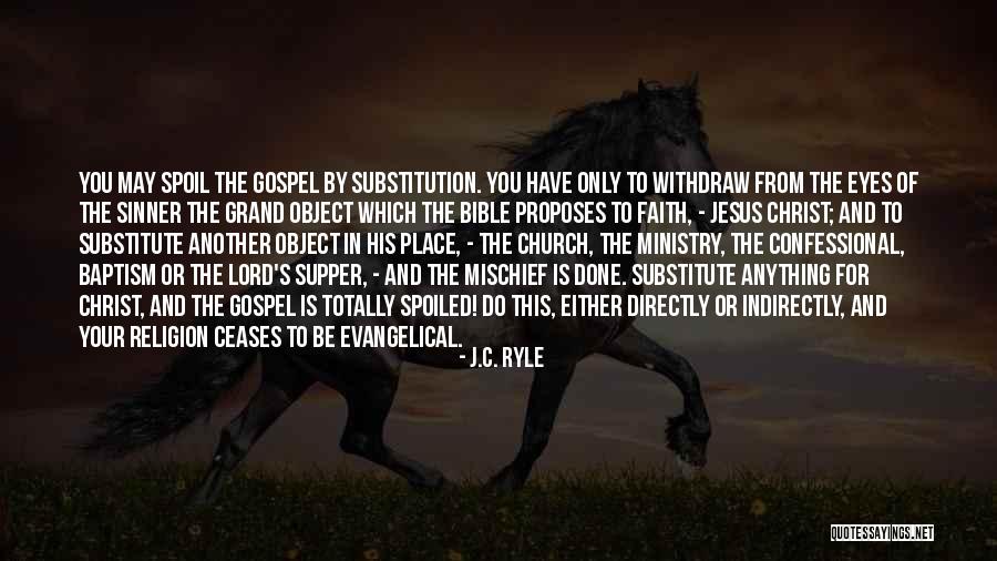 Christ From The Bible Quotes By J.C. Ryle