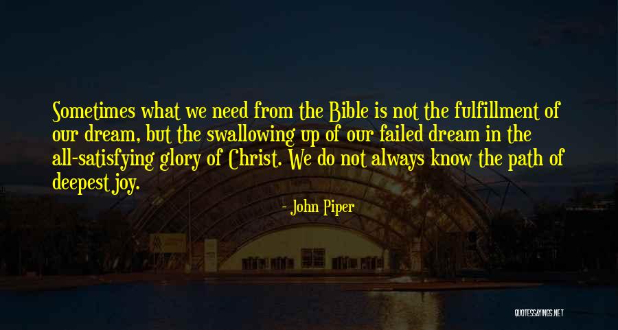 Christ From The Bible Quotes By John Piper