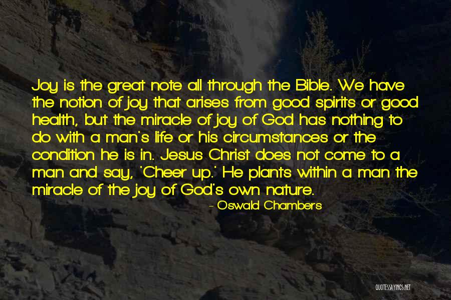 Christ From The Bible Quotes By Oswald Chambers