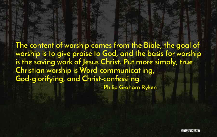 Christ From The Bible Quotes By Philip Graham Ryken