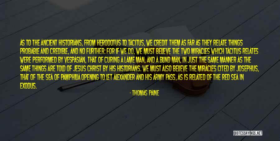 Christ From The Bible Quotes By Thomas Paine