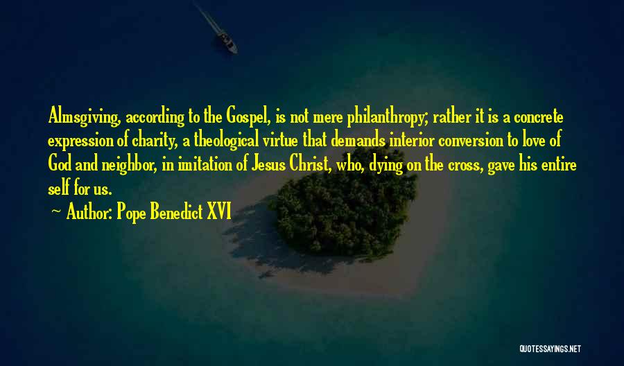 Christ In Concrete Quotes By Pope Benedict XVI