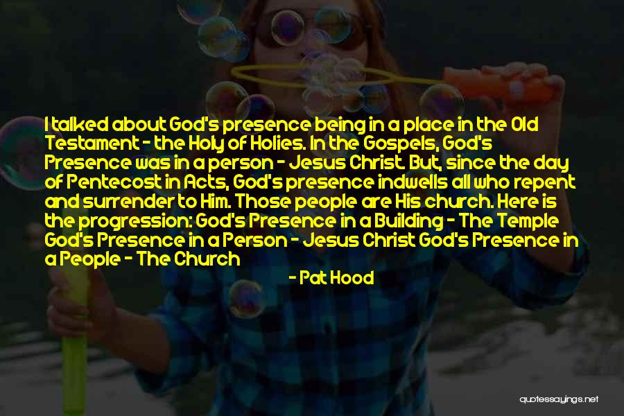 Christ In The Old Testament Quotes By Pat Hood Christ In The Old Testament Quotes By Pat Hood