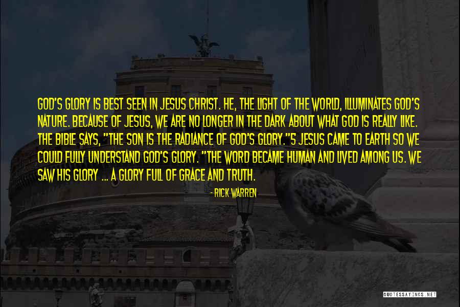 Christ Is The Light Quotes By Rick Warren