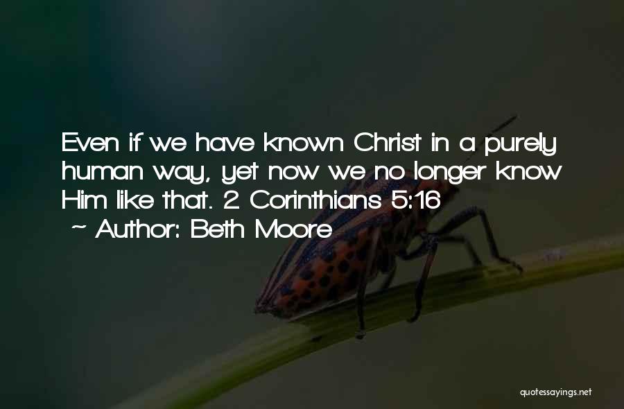 Christ Like Quotes By Beth Moore