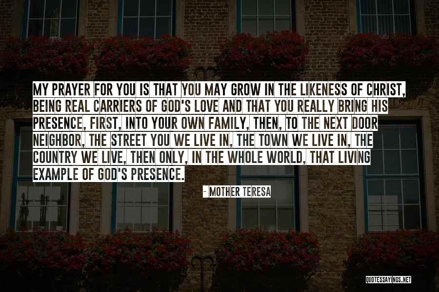 Christ Likeness Quotes By Mother Teresa Christ Likeness Quotes By Mother Teresa