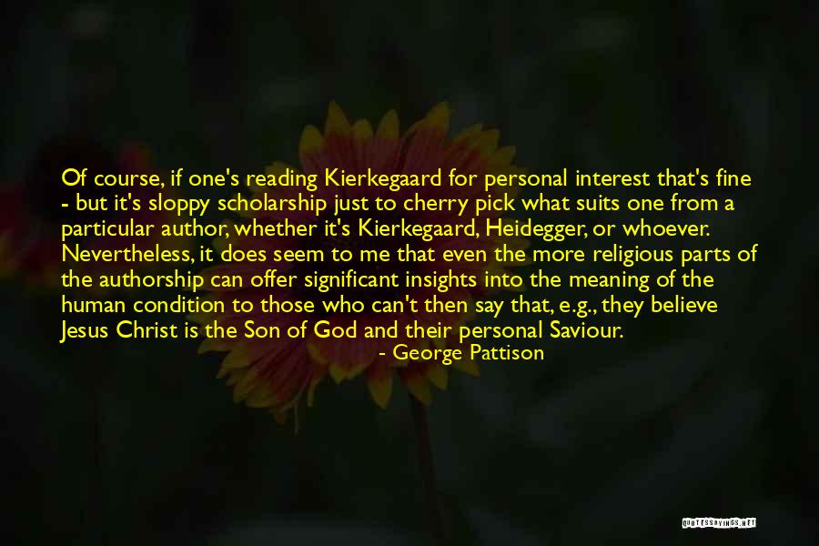 Christ Nevertheless Quotes By George Pattison Christ Nevertheless Quotes By George Pattison