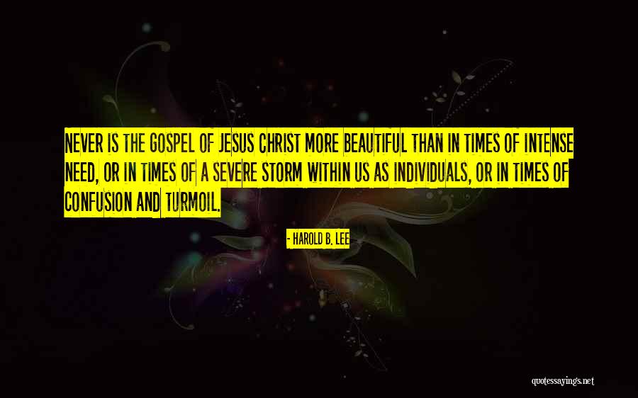 Christ Quotes By Harold B. Lee