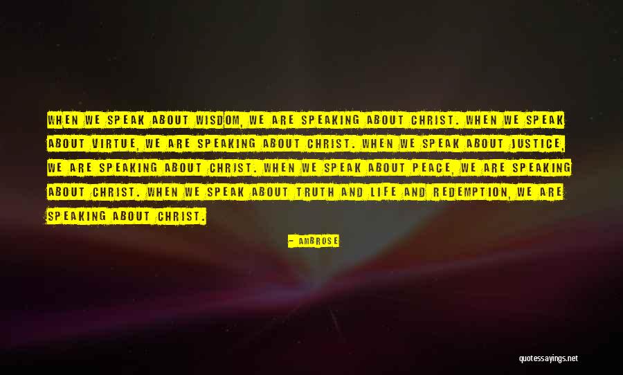 Christ Redemption Quotes By Ambrose Christ Redemption Quotes By Ambrose