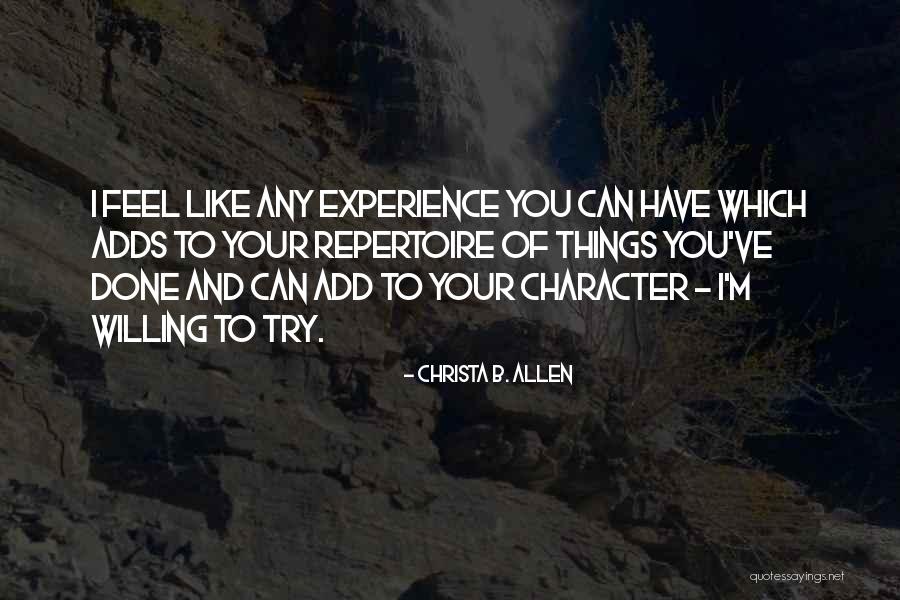 Christa B. Allen Quotes 948192 Christa B. Allen Quotes 948192