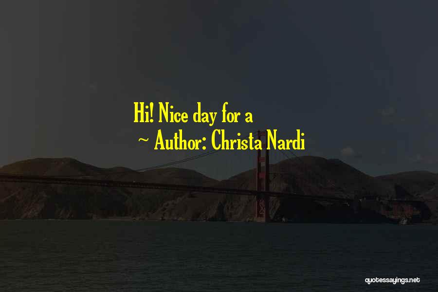 Christa Nardi Quotes 923244