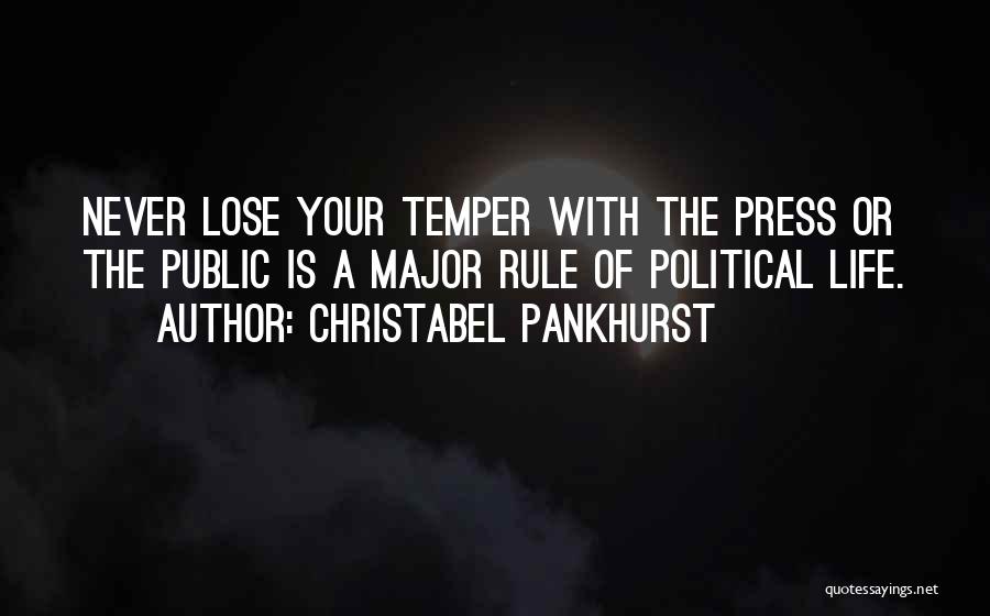 Christabel Pankhurst Quotes 448380