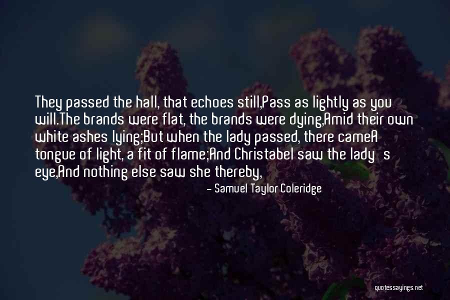 Christabel Quotes By Samuel Taylor Coleridge