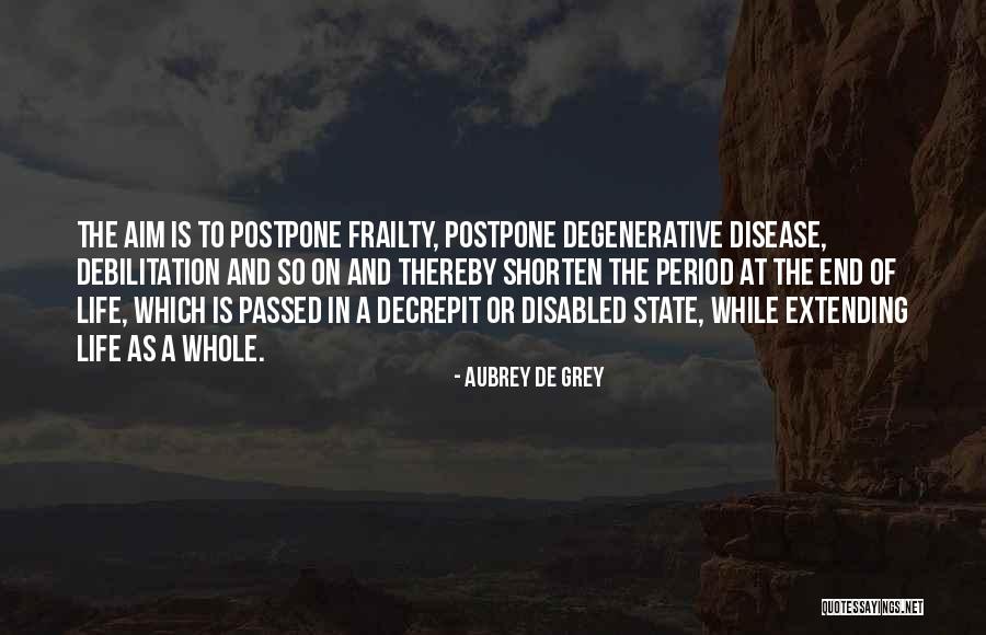 Christannah Quotes By Aubrey De Grey Christannah Quotes By Aubrey De Grey