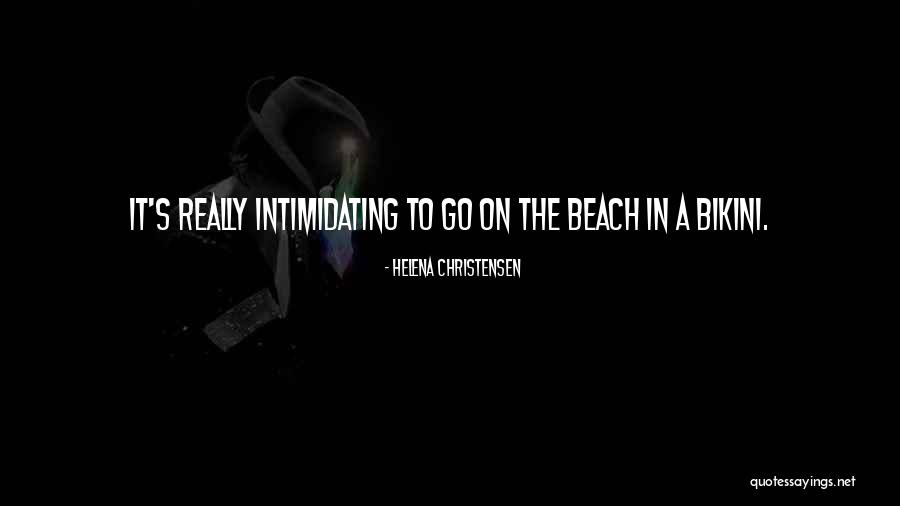 Christensen Quotes By Helena Christensen