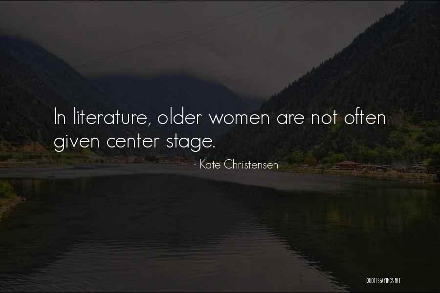 Christensen Quotes By Kate Christensen