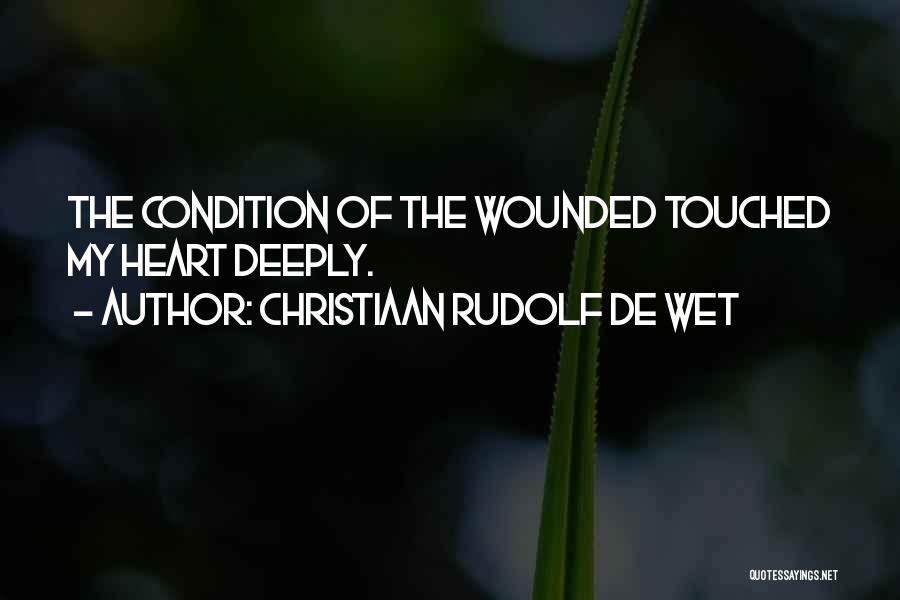 Christiaan De Wet Quotes By Christiaan Rudolf De Wet