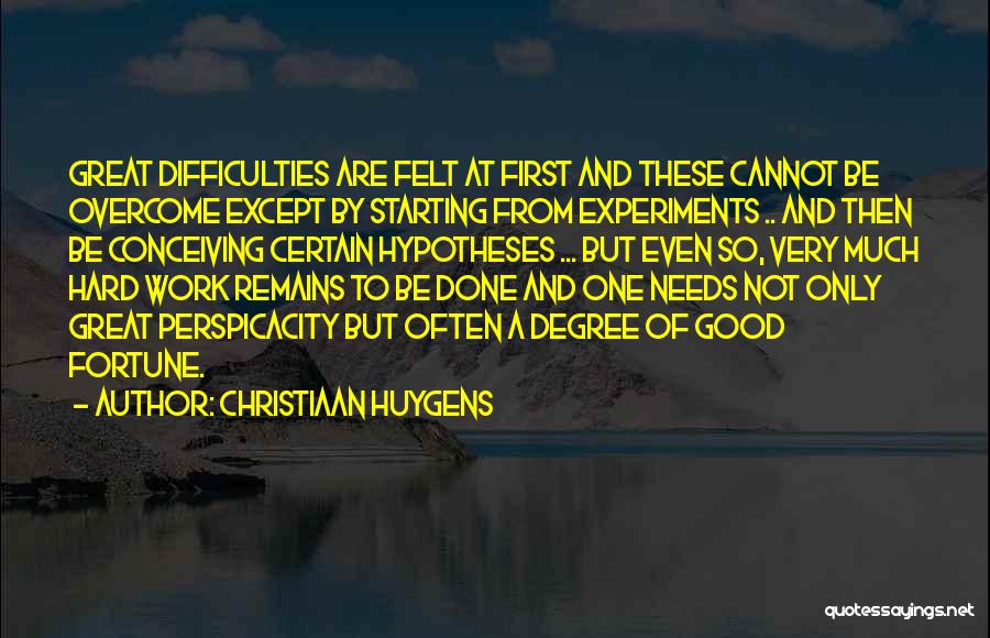 Christiaan Huygens Quotes 543637