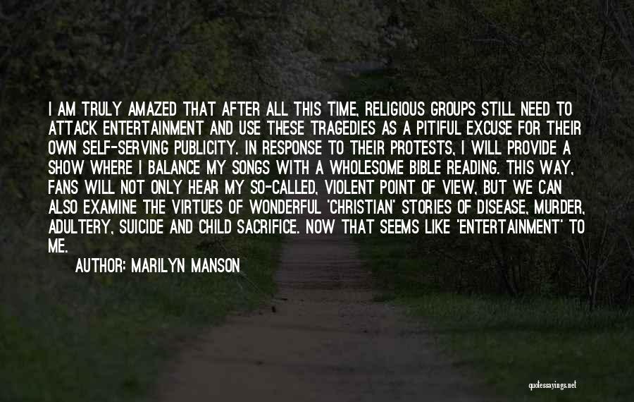 Christian Adultery Quotes By Marilyn Manson Christian Adultery Quotes By Marilyn Manson