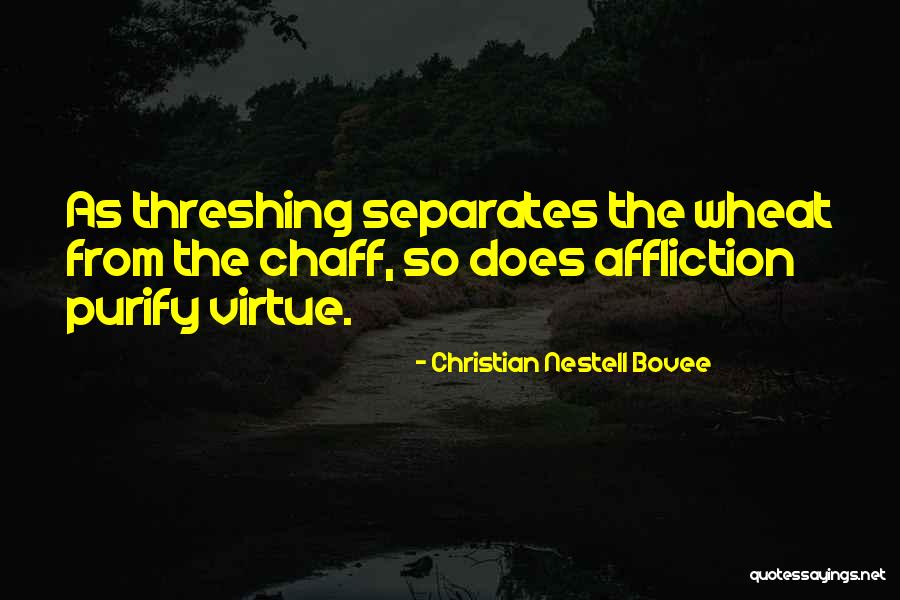 Christian Affliction Quotes By Christian Nestell Bovee
