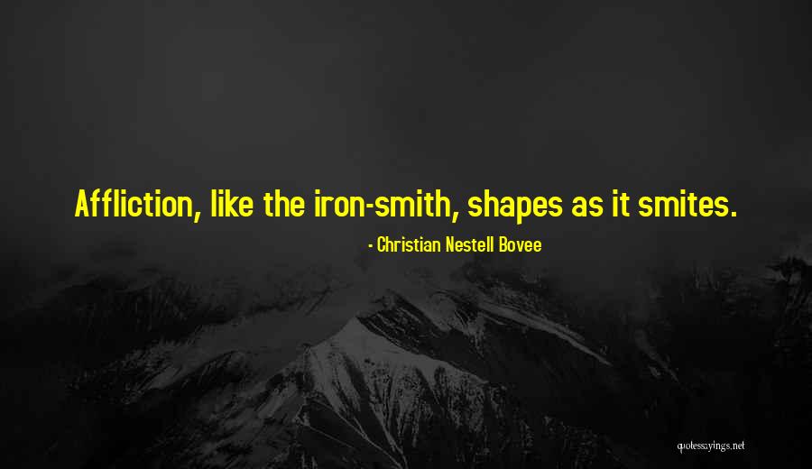 Christian Affliction Quotes By Christian Nestell Bovee