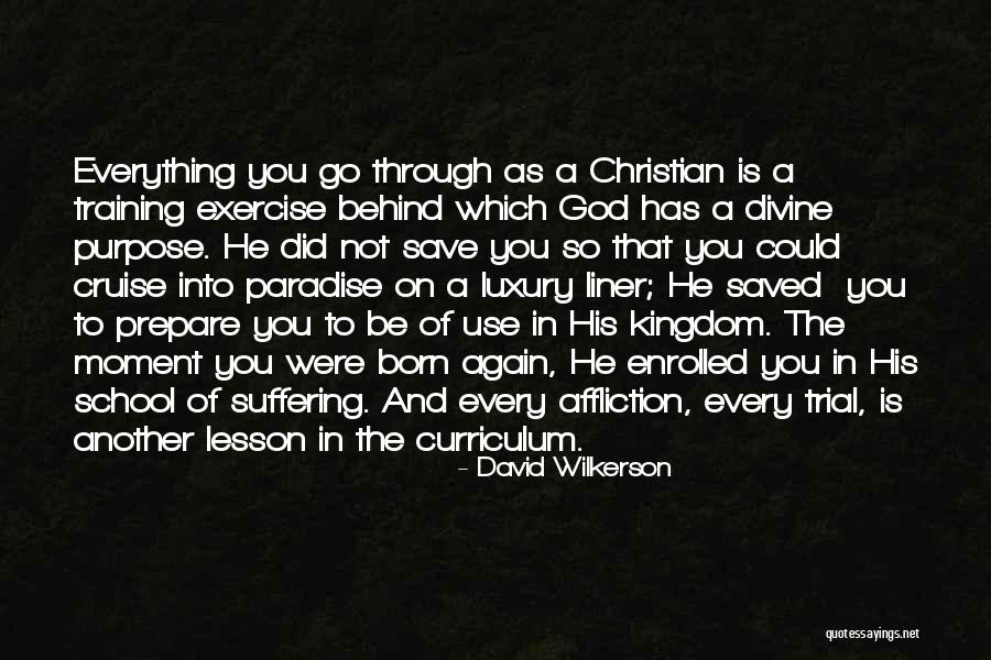 Christian Affliction Quotes By David Wilkerson
