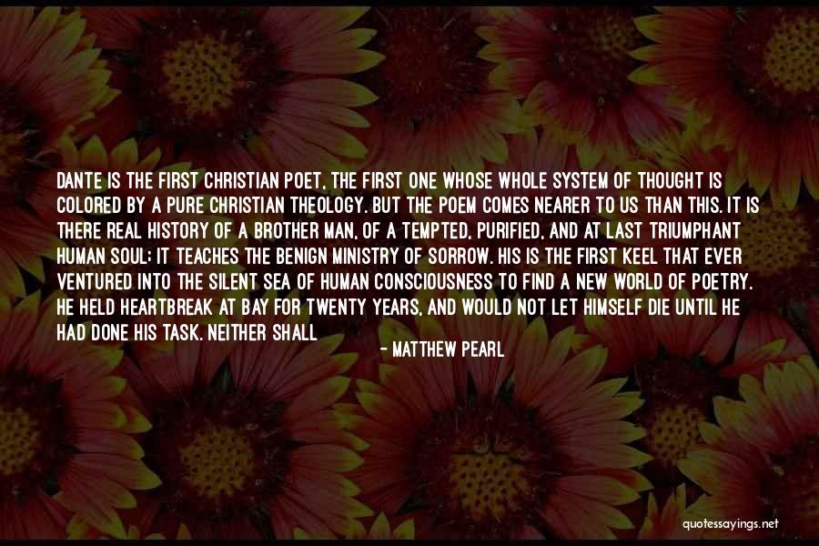 Christian And Poetry Quotes By Matthew Pearl Christian And Poetry Quotes By Matthew Pearl