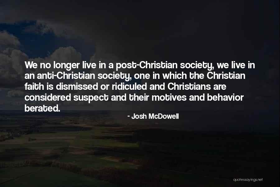 Christian Anti-war Quotes By Josh McDowell Christian Anti-war Quotes By Josh McDowell