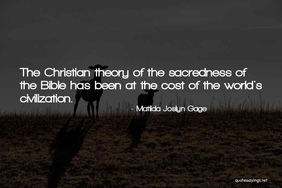 Christian Atheism Quotes By Matilda Joslyn Gage Christian Atheism Quotes By Matilda Joslyn Gage