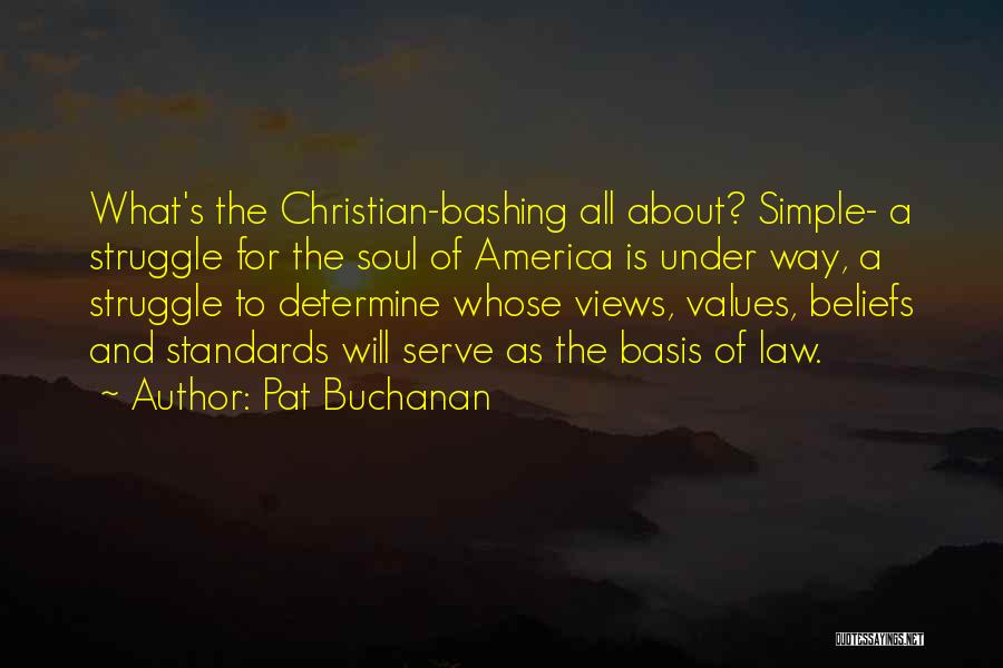 Christian Bashing Quotes By Pat Buchanan