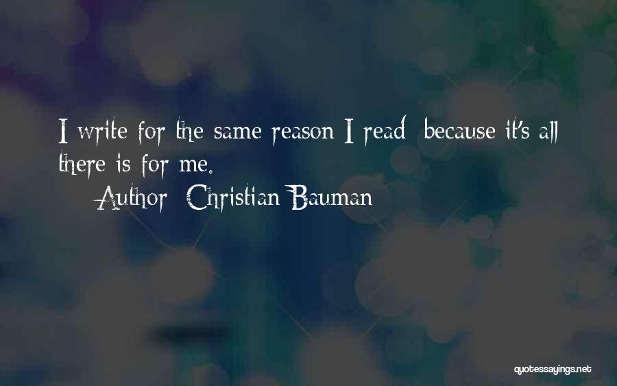 Christian Bauman Quotes 1213991