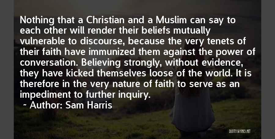 Christian Beliefs Quotes By Sam Harris