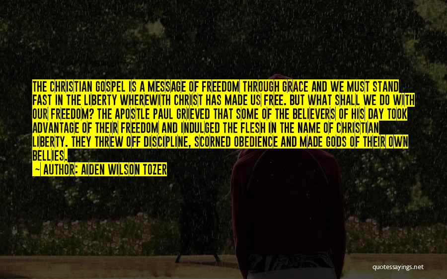 Christian Believers Quotes By Aiden Wilson Tozer