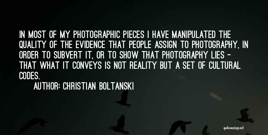 Christian Boltanski Quotes 547932