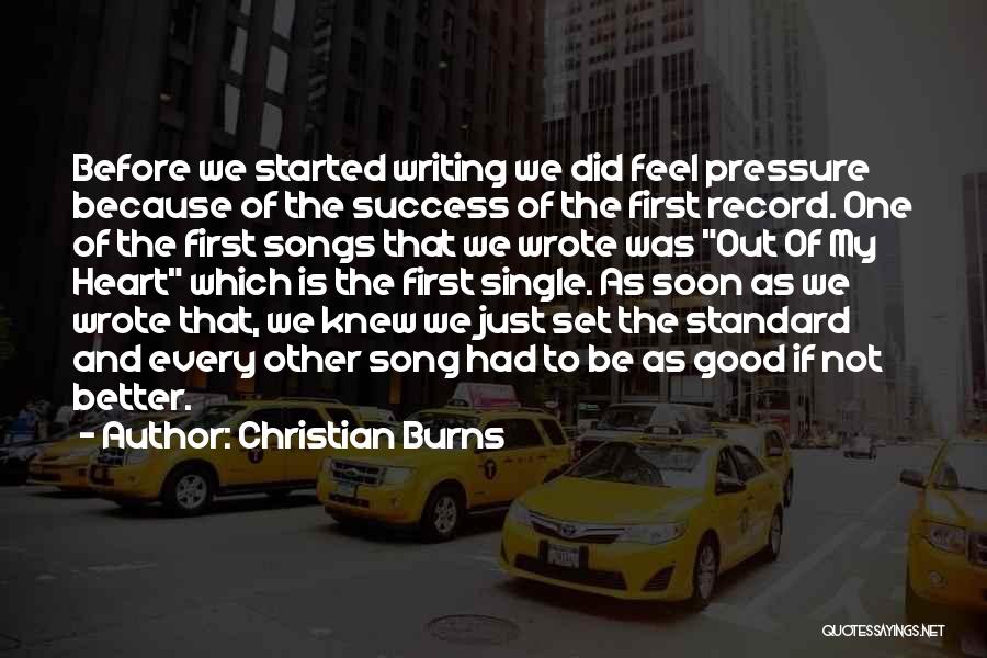 Christian Burns Quotes 2189126