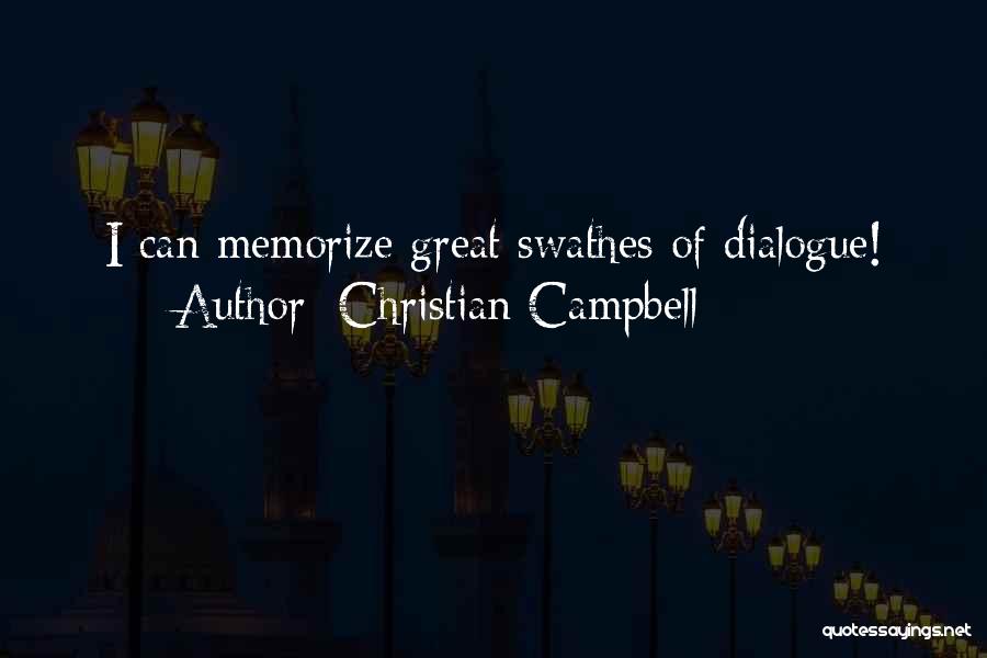 Christian Campbell Quotes 1961827